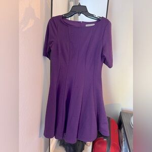 Elegant purple dress